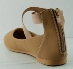 Minnie 1 Women's Strappy Almond Toe Comfort Flats 13 Minnie 1 Women's Strappy Almond Toe Comfort Flats -Bamboo Store Minnie1Tan 1