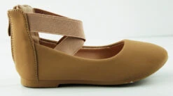 Minnie 1K Little Girl's Strappy Almond Toe Comfort Flats 12 Minnie 1K Little Girl's Strappy Almond Toe Comfort Flats -Bamboo Store Minnie1k 3