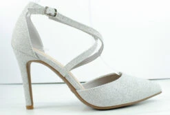 Monroe 5 Women's Closed Toe Strappy Mid Dress Heels -Bamboo Store Monroe5 4