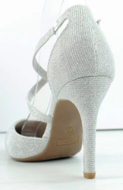 Monroe 5 Women's Closed Toe Strappy Mid Dress Heels -Bamboo Store Monroe5 6