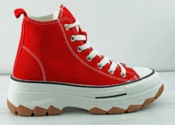 Murphy 1 Women's High Top Platform Canvas Sneakers -Bamboo Store Murphy1 4 30bbadaf 15d9 4f53 b7e6 a9a9fedabf7b