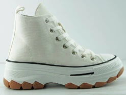 Murphy 1 Women's High Top Platform Canvas Sneakers -Bamboo Store Murphy1 6