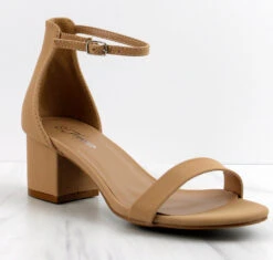 NATALY-06 Womens Low Heeled Almond Toe Sandals -Bamboo Store Nataly 06 6