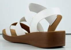 Nick-5 Womens Cross Band Open Toe Comfort Sandals -Bamboo Store Nick 5 3