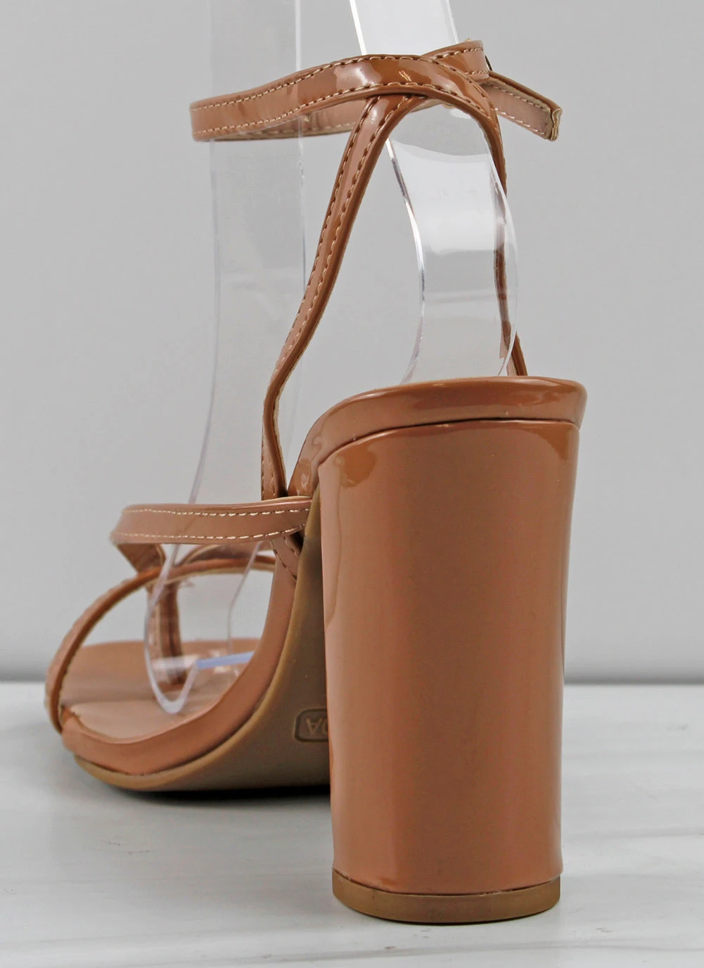 Nile 1 Women's High Block Heel Square Toe Dress Sandals 5 Nile 1 Women's High Block Heel Square Toe Dress Sandals - Image 3