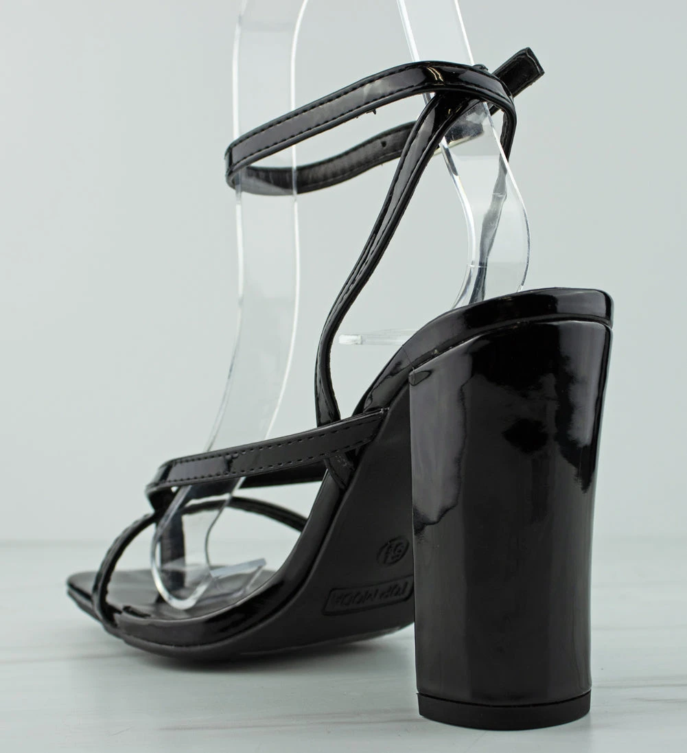 Nile 1 Women's High Block Heel Square Toe Dress Sandals 11 Nile 1 Women's High Block Heel Square Toe Dress Sandals - Image 9