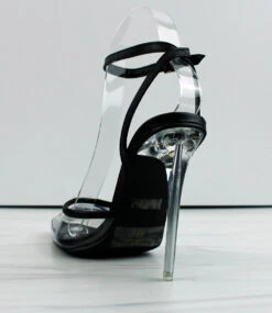 Nova-3 Womens Translucent Pointed Toe Heeled Pumps -Bamboo Store Nova 3 1