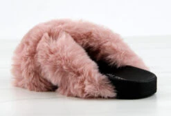 Oasis 1K Little Girls Criss Cross Band Ultra Furry Slides 19 Oasis 1K Little Girls Criss Cross Band Ultra Furry Slides -Bamboo Store Oasis1KMauve 3