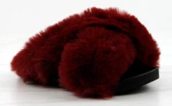 Oasis 1K Little Girls Criss Cross Band Ultra Furry Slides 20 Oasis 1K Little Girls Criss Cross Band Ultra Furry Slides -Bamboo Store Oasis1kWine 1