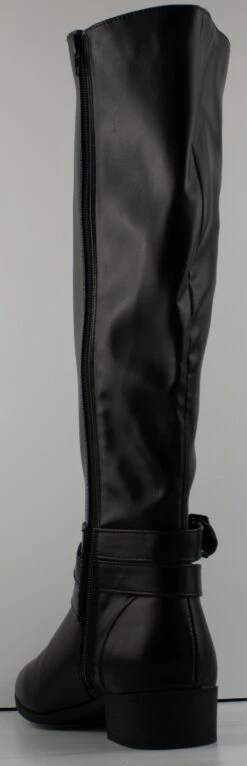 Bamboo Occasion 05 Women's Side Buckle Knee High Low Heeled Riding Boots -Bamboo Store Occasion05 1