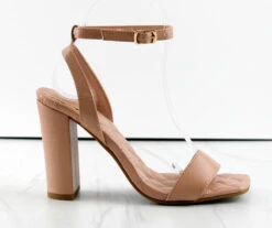 Pita 48 Womens Squared Open Toe Block Heel Sandals 18 Pita 48 Womens Squared Open Toe Block Heel Sandals -Bamboo Store PITA48 5