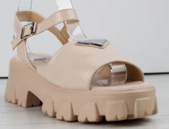 Primal Women's Wide Band Chunky Platform Sandals