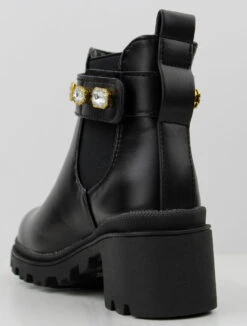 Forever Pacific 08k Little Girls Jewel Rhinestone Ankle Boots -Bamboo Store Pacific 08k Tan 2