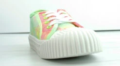 Paige 02Y Little Girl's Lace Up Canvas Sneakers