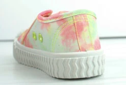 Paige 02Y Little Girl's Lace Up Canvas Sneakers -Bamboo Store Paige02Y 3