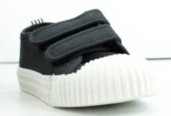 Paige 06Y Little Girl's Velcro Double Strap Canvas Sneakers