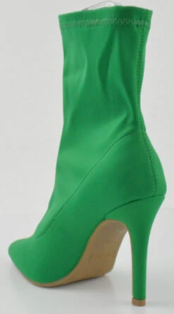 Palin 2 Women's Slip On Closed Toe Mid Stiletto Heels 19 Palin 2 Women's Slip On Closed Toe Mid Stiletto Heels -Bamboo Store Palin2Green 2