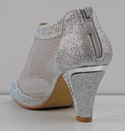 Forever Perform 67 Women's Rhinestone Embellished Heel Sandals 7 Forever Perform 67 Women's Rhinestone Embellished Heel Sandals -Bamboo Store Perform67 3