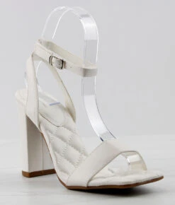 Pita 48 Womens Squared Open Toe Block Heel Sandals