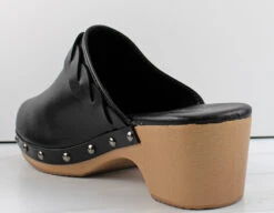 Forever Prepare 01 Women's Slip On Chunky Low Heeled Mules -Bamboo Store Prepare01 11