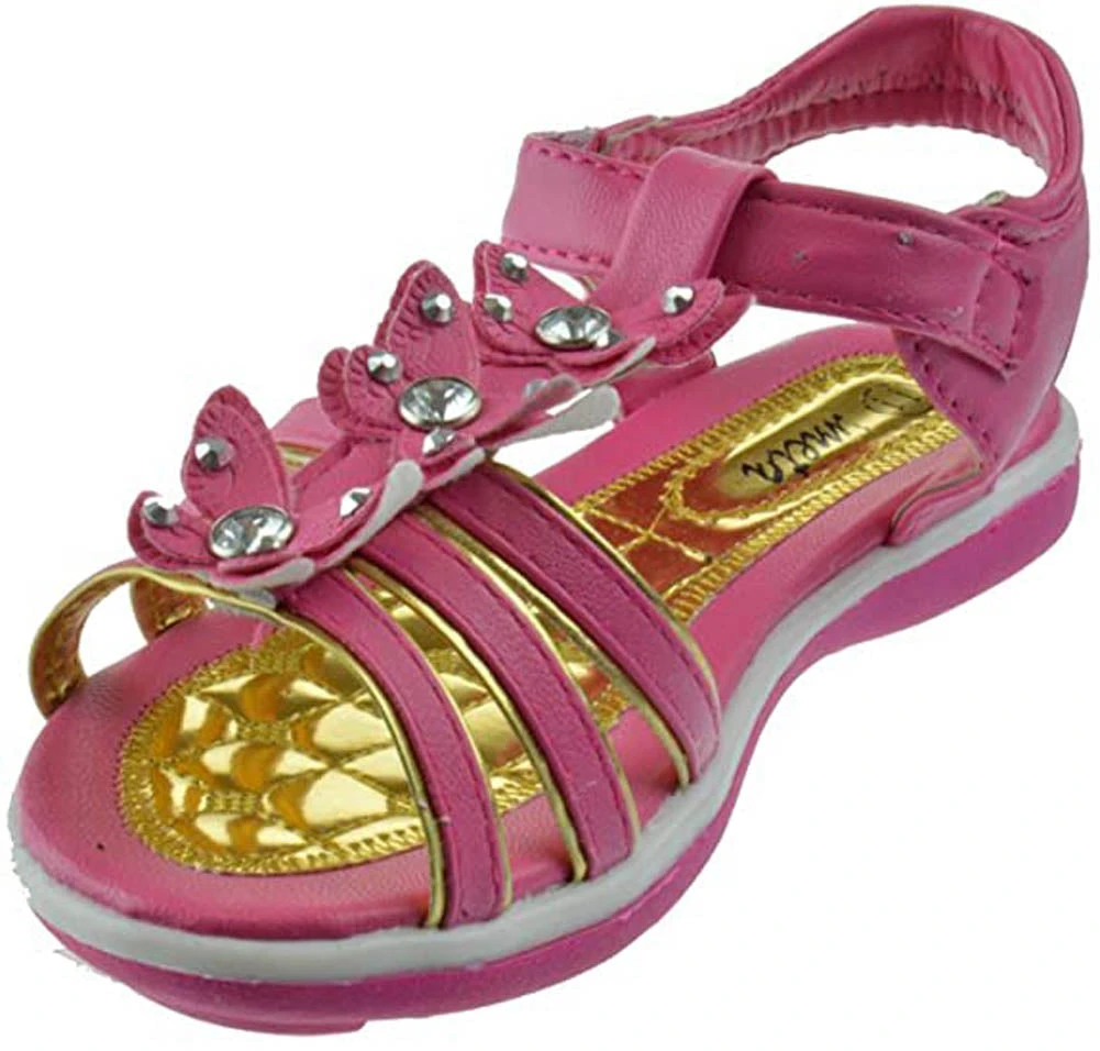 QQ-32K Girl's Detachable Strap Strappy Sandals 3 QQ-32K Girl's Detachable Strap Strappy Sandals