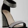 Forever Quality 83 Womens Strappy Ultra Bling Rhinestone Dress Heels 2 Forever Quality 83 Womens Strappy Ultra Bling Rhinestone Dress Heels -Bamboo Store Quality83Blk