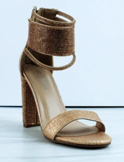 Forever Quality 84 Womens Strappy Ultra Bling Rhinestone Dress Heel 23 Forever Quality 84 Womens Strappy Ultra Bling Rhinestone Dress Heel -Bamboo Store Quality84 2