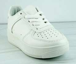 Raise 04K Little Girl's Lace Up Lop Top Casual Sneakers