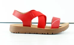 Reform 53K Little Girls Criss Cross Elastic Strap Flat Sandals -Bamboo Store Reform53k 3