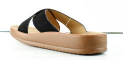 Forever Regular 70 Womens Cross Strap Comfort Slip On Slides -Bamboo Store Regular70 3