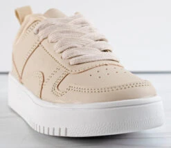 Rexx 01K Little Girl's Lace Up Low Top Casual Sneakers