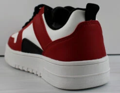 Forever Rexx 02 Women's Lace Up Low Top Casual Sneakers -Bamboo Store Rexx02Red 3