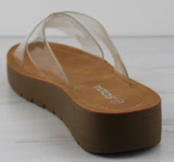 Sennet Women's Criss Cross Band Slip On Slides -Bamboo Store Sennet 3