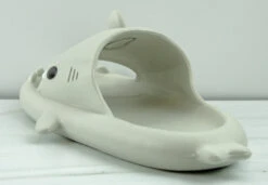 Women's Comfort SlipShark Slides 25 Women's Comfort SlipShark Slides -Bamboo Store SharkSlidesGrey 3