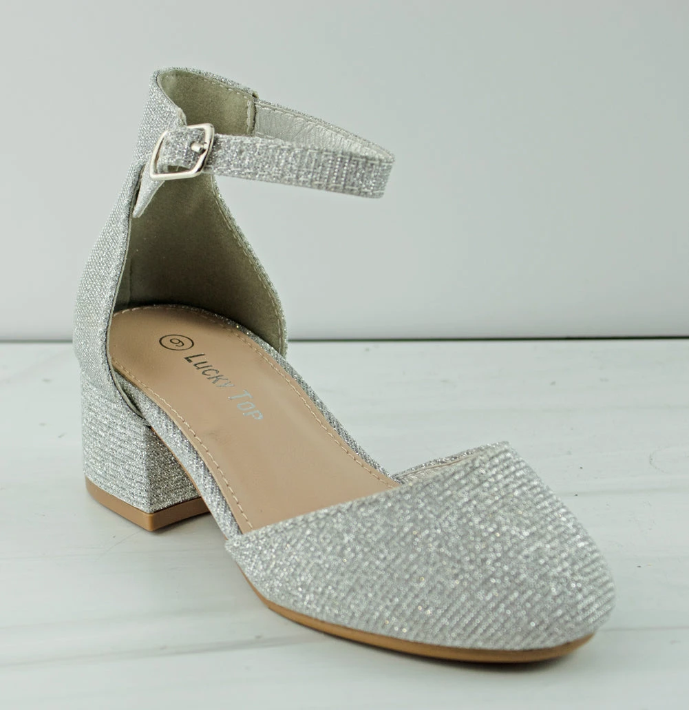 Tate 1k Little Girls Round Toe Low Dress Sandals 6 Tate 1k Little Girls Round Toe Low Dress Sandals - Image 4