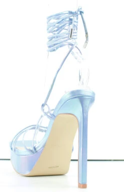 Bamboo Thrilling 03 Womens Strappy Wrap Up Platform Stiletto Sandals -Bamboo Store Thrilling03 3