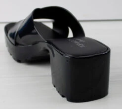 Tiana 3 Women's Patent Slip On Chunky Low Heeled Sandals 19 Tiana 3 Women's Patent Slip On Chunky Low Heeled Sandals -Bamboo Store Tiana3 6