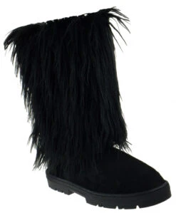 Tibet 01 Women's Knee High Fur Boots