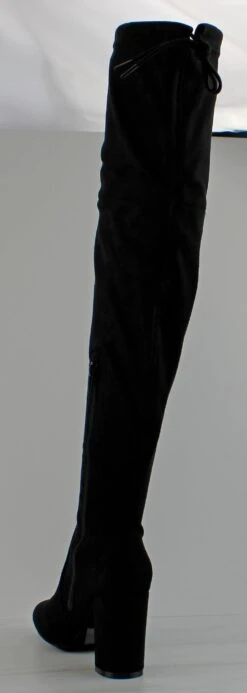 Hermosillo 01 Women's Drawstring Over The Knee Round Toe Boots 7 Hermosillo 01 Women's Drawstring Over The Knee Round Toe Boots -Bamboo Store Veracruz0Black3