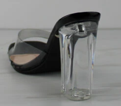 Forever Veronica 20 Women's Clear Band Block Heeled Sandals -Bamboo Store Veronica20 3