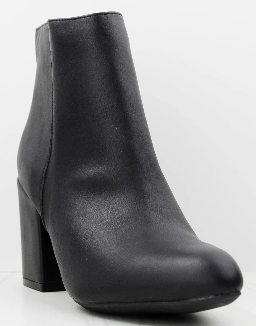 Bamboo Vitality 23 Women's Round Toe Block Heeled Ankle Boots 3 Bamboo Vitality 23 Women's Round Toe Block Heeled Ankle Boots