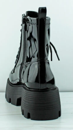 Wilder 1 Women's Thick Platform Lug Sole Lace Up Boots 7 Wilder 1 Women's Thick Platform Lug Sole Lace Up Boots -Bamboo Store WIlder1 2