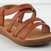 Wally 6A Baby Girls Criss Cross Strap Flat Sandals -Bamboo Store Wally6A 1