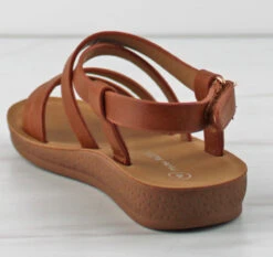 Wally 6A Baby Girls Criss Cross Strap Flat Sandals 7 Wally 6A Baby Girls Criss Cross Strap Flat Sandals -Bamboo Store Wally6A 3