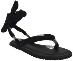Forever Yoga 1 Womens Wrap Around Sling Flat Sandals