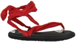 Forever Yoga 1 Womens Wrap Around Sling Flat Sandals -Bamboo Store Yoga1Red 2