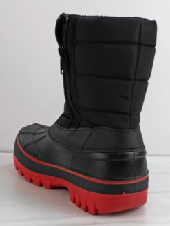 Yulie 07Y Little Girl's Heart Mid CalfSnow Boots -Bamboo Store Yulie07YBlack3