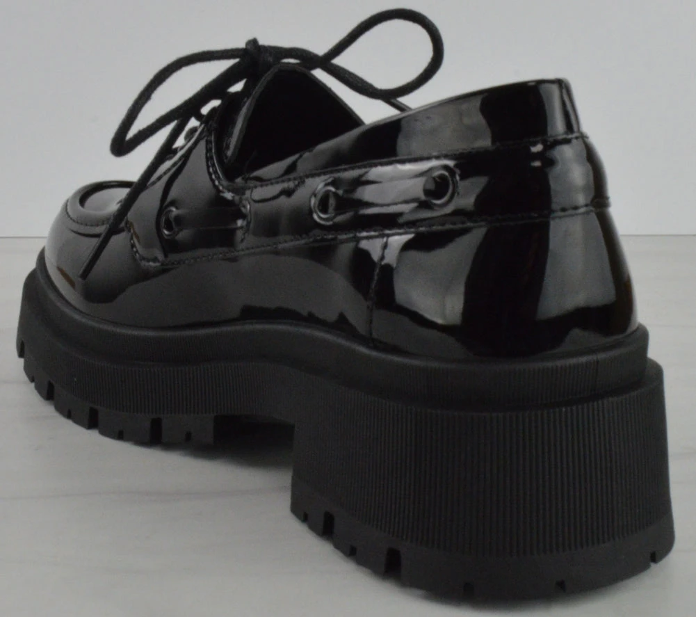 Forever Zola 15 Women's Lace Up Platform Oxford Shoes 5 Forever Zola 15 Women's Lace Up Platform Oxford Shoes - Image 3