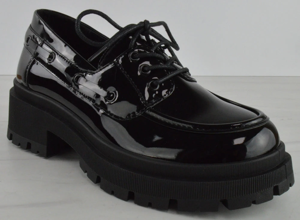 Forever Zola 15 Women's Lace Up Platform Oxford Shoes 3 Forever Zola 15 Women's Lace Up Platform Oxford Shoes