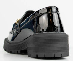 Zola 22k Little Girl's Platform Chain Accented Lug Sole Shoes 7 Zola 22k Little Girl's Platform Chain Accented Lug Sole Shoes -Bamboo Store Zola22kBlk